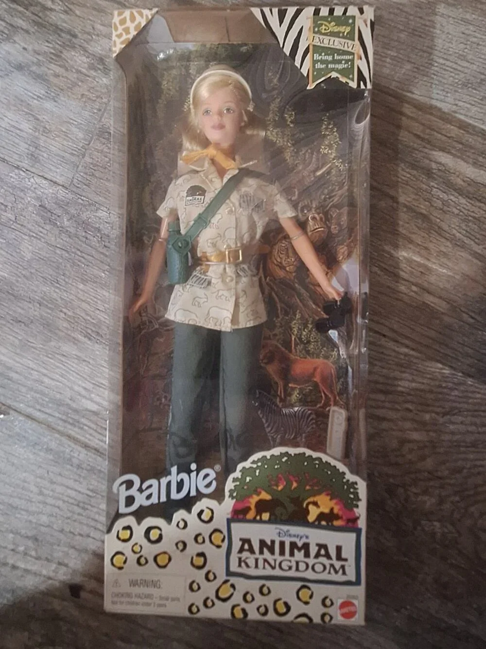 1998 Disney's Animal Kingdom Exclusive Barbie Doll by Mattel - Unopened